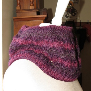 Lace Cowl - Worsted.